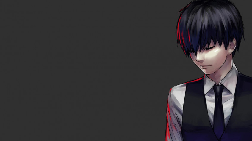 Ken Kaneki Full HD 1080p Wallpaper 1920x1080px