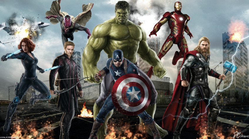 Avengers Full HD 1080p Wallpaper 1920x1080px