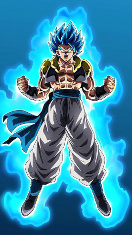 Gogeta Phone HD Background 1080x1920px