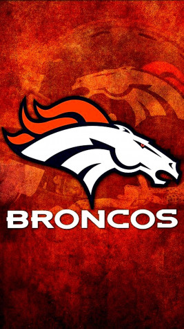 Denver Broncos Logo iPhone Wallpaper Image 1080x1920px