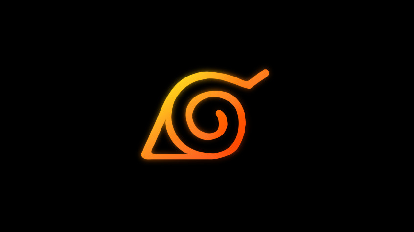 Naruto Logo Desktop Wallpaper 7680x4320px