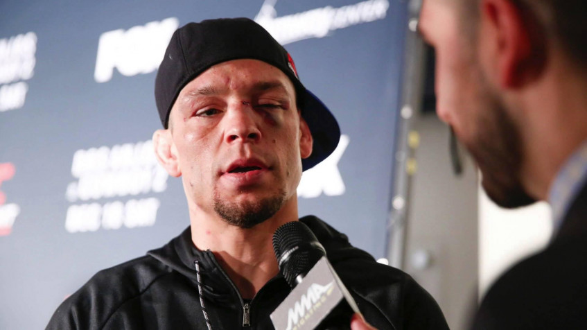 Nate Diaz Full HD 1080p Wallpaper 1920x1080px