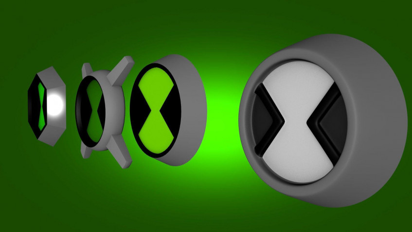 Omnitrix Full HD 1080p Wallpaper 1920x1080px