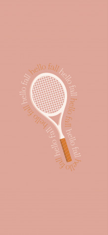 Tennis iPhone Background 2344x5076px