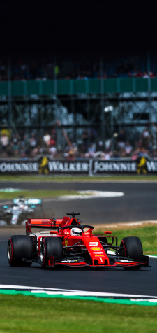 Vettel Phone Background 885x1868px