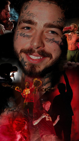 Post Malone Phone Background 800x1421px