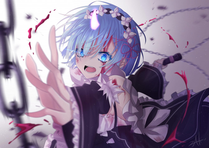 Re Zero Background Image 4093x2894px