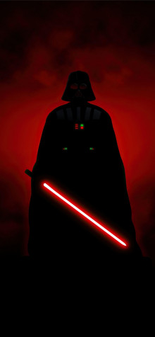 Darth Varder iPhone 14 Plus Wallpaper 1284x2778px