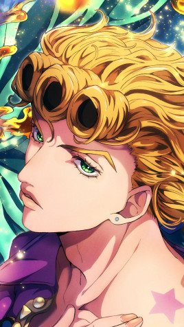 Giorno Giovanna Phone Wallpaper 1220x2160px