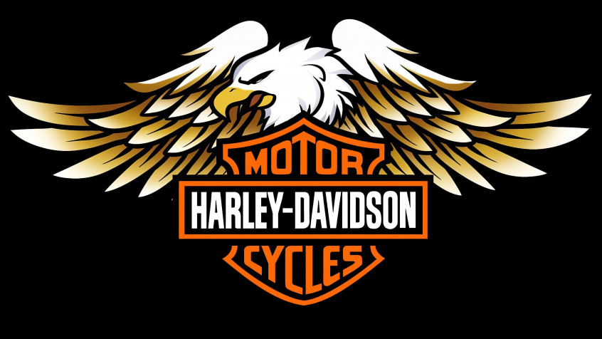 Harley Davidson Logo 4k UHD Wallpaper 3840x2160px