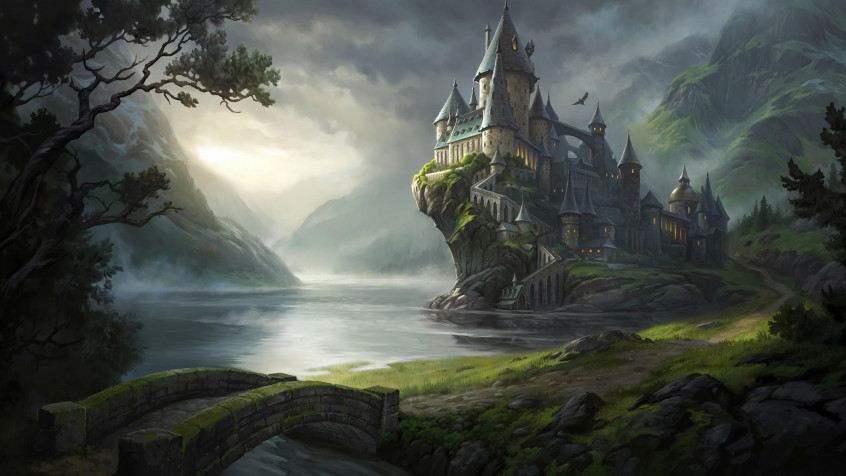 Hogwarts 4k UHD Wallpaper 3840x2160px