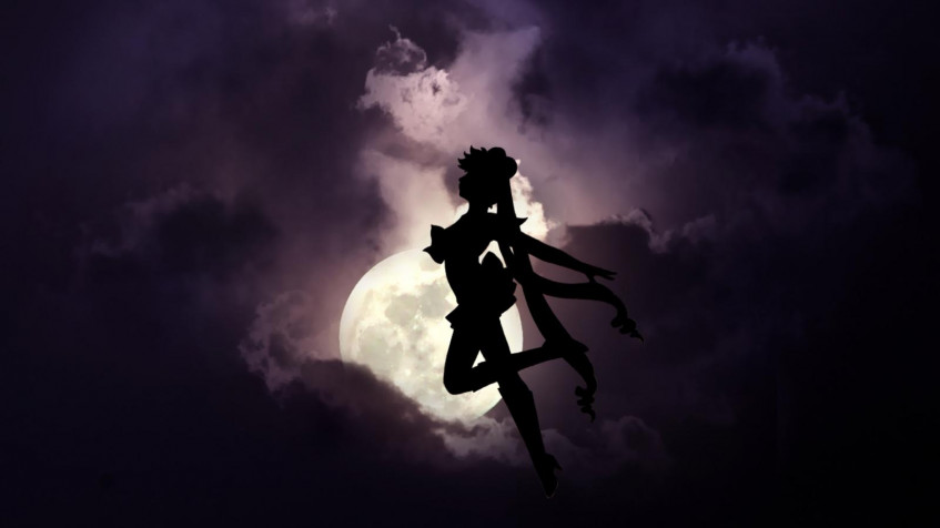 Sailor Moon Desktop Background 1600x900px