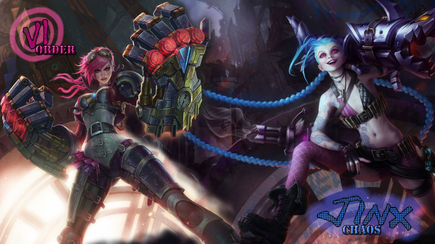 Vi League Of Legends Full HD 1080p Wallpaper 1920x1080px