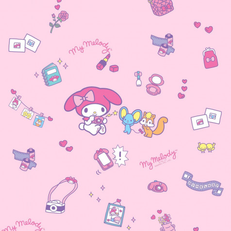 My Melody Android Wallpaper 1412x1412px