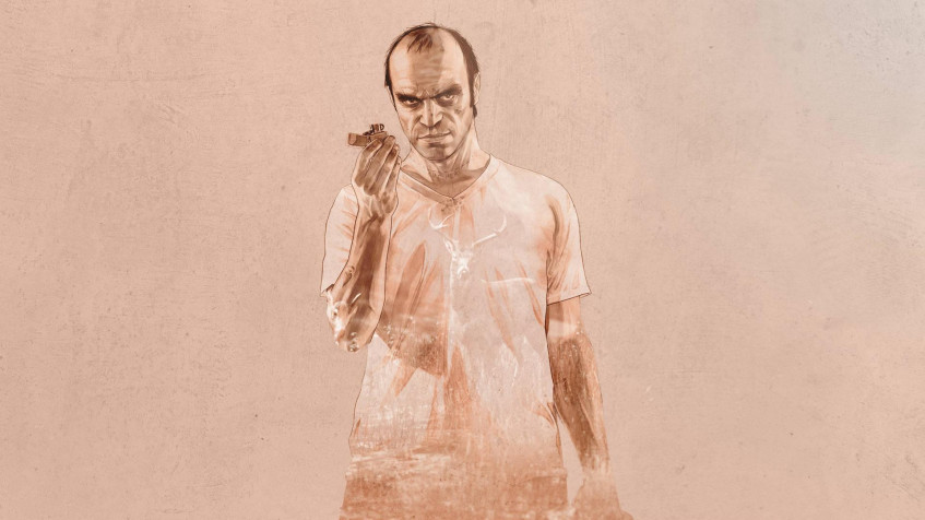 Trevor Gta 5 Full HD 1080p Wallpaper 1920x1080px