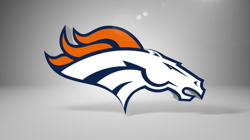 Denver Broncos Logo Full HD 1080p Wallpaper 1920x1080px