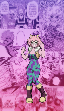 Mina Ashido Android Wallpaper 2001x3464px