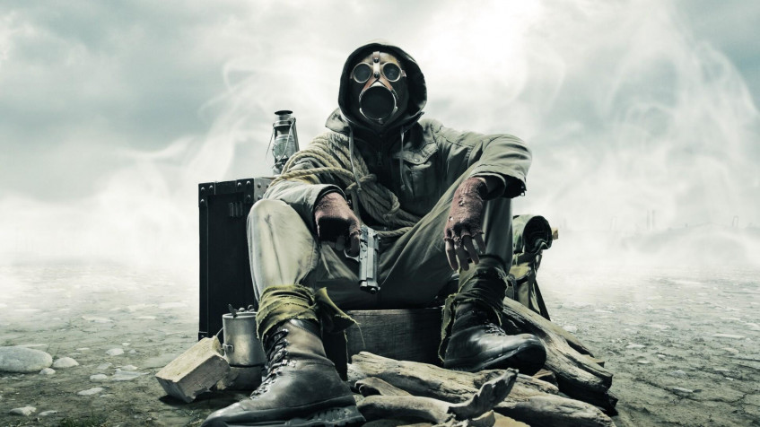 Gas Mask Full HD 1080p Wallpaper 1920x1080px