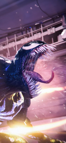 Marvels Spider Man 2 Venom Android Wallpaper Image 1242x2668px