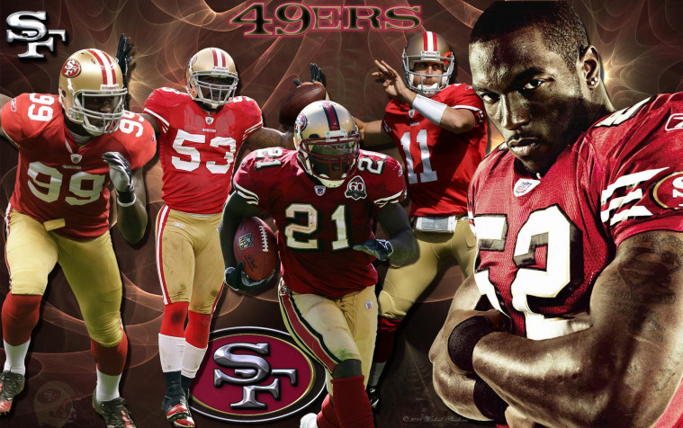 San Francisco 49ers Desktop HD Background 2000x1255px