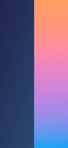 Two Color iPhone 14 Plus Wallpaper 1284x2778px