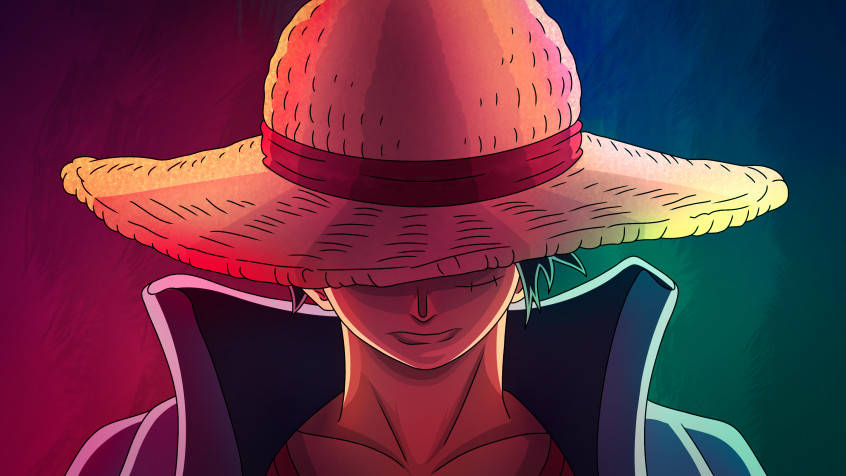 Cartoon One Piece HD Background 3200x1800px