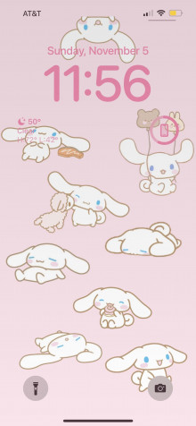 Cinnamoroll iPhone 13 Pro Wallpaper 1170x2532px