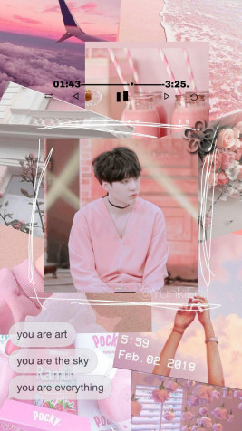 Aesthetic Suga Phone HD Background 1024x1820px