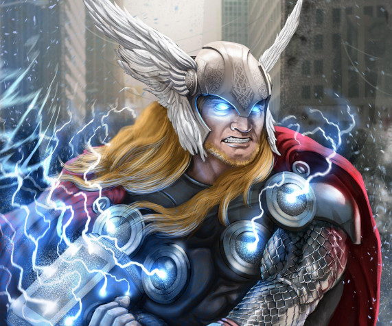 Cool Thor Desktop HD Background 1920x1600px