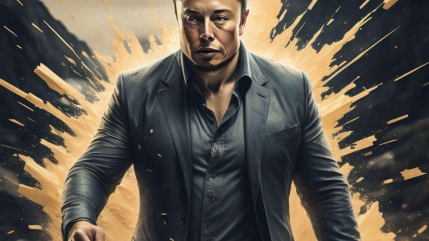 Elon Musk Full HD 1080p Wallpaper 1920x1080px