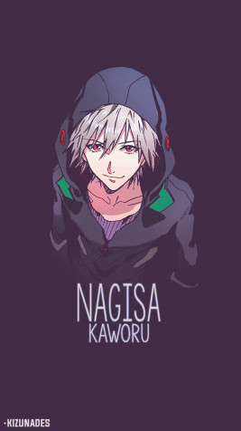 Kaworu Nagisa Wallpaper for Mobile 1080x1920px