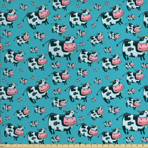 Cow Print Mobile Background 1500x1500px