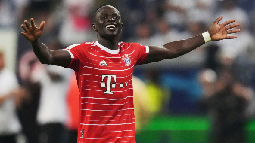 Sadio Mane Bayern Desktop HD Wallpaper 1600x900px