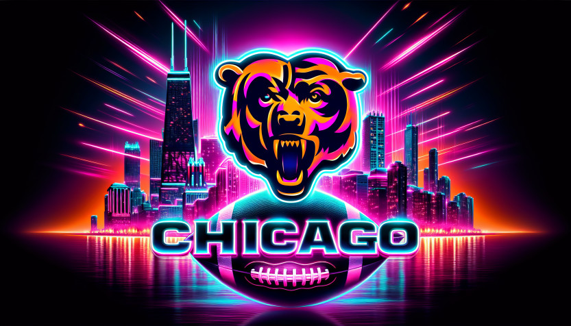 Chicago Bears Background Image 3584x2048px