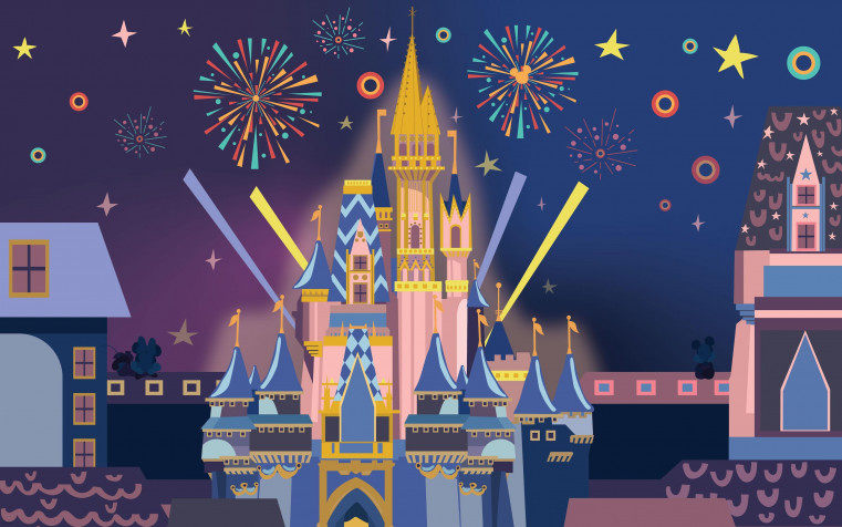 Disney MacBook Background 3200x2000px