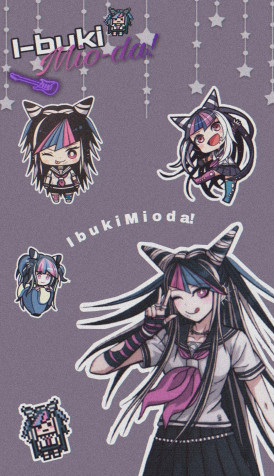 Ibuki Mioda Android Wallpaper Image 1080x1872px