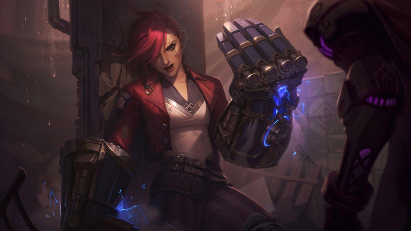 Vi League Of Legends Full HD 1080p Wallpaper 1920x1080px