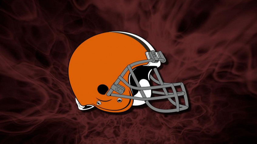 Cleveland Browns Logo Full HD 1080p Wallpaper 1920x1080px