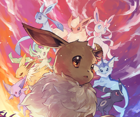 Eevee Desktop Wallpaper 2894x2412px