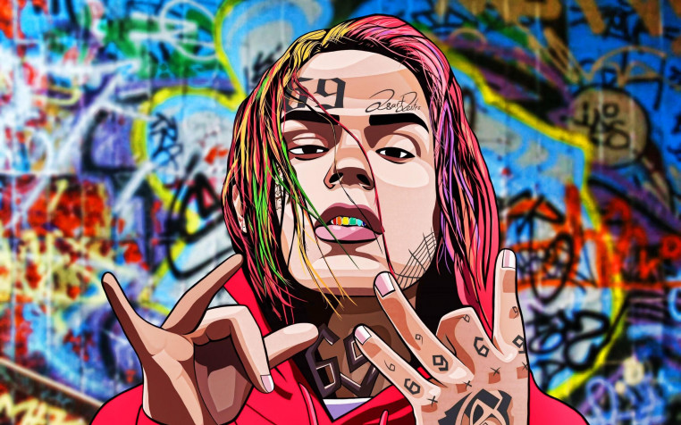 Aesthetic 6ix9ine Desktop Wallpaper 2560x1600px