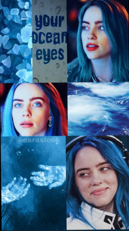 Aesthetic Billie Eilish iPhone Wallpaper 1080x1920px