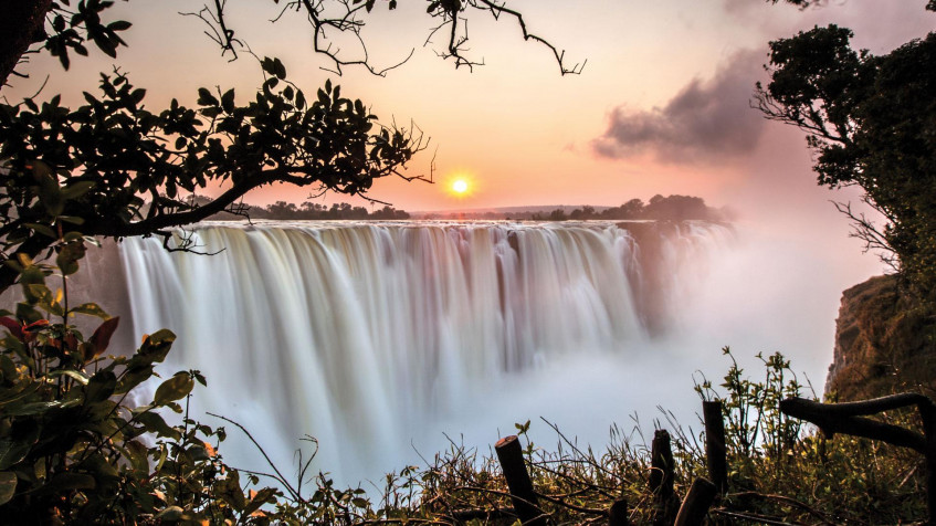 Victoria Falls Full HD 1080p Wallpaper 1920x1080px