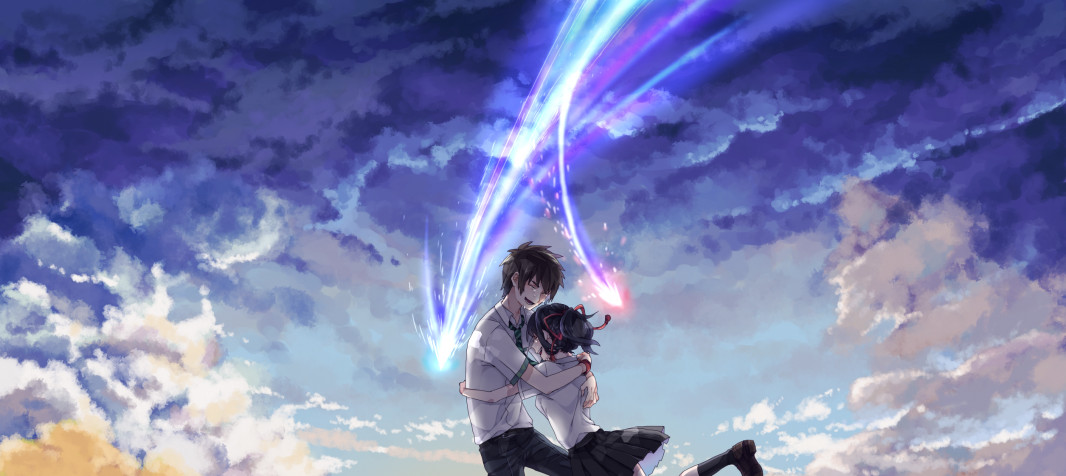 Your Name Tachibana Taki Laptop Wallpaper 2511x1122px