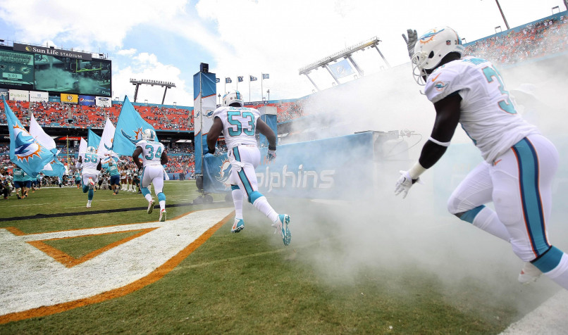 Miami Dolphins Desktop Background 3408x2012px