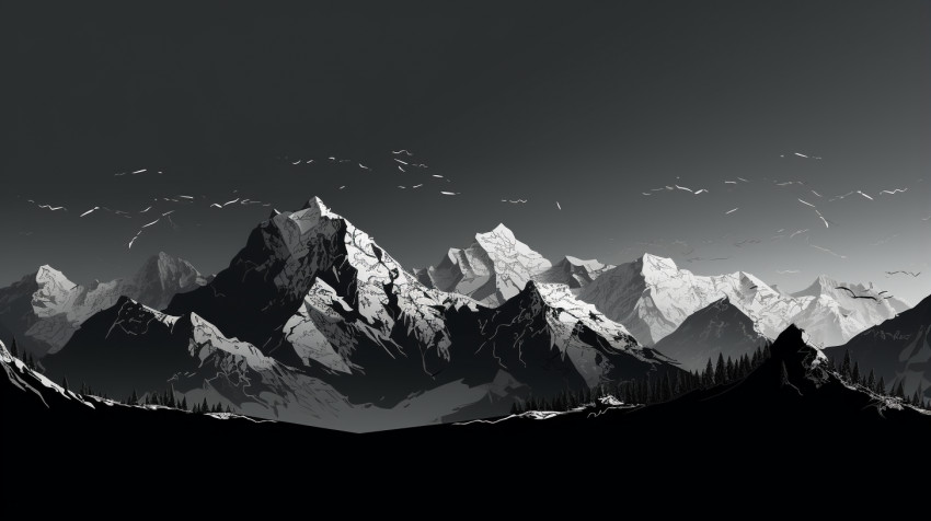 Black Minimalist Desktop HD Wallpaper 1456x816px