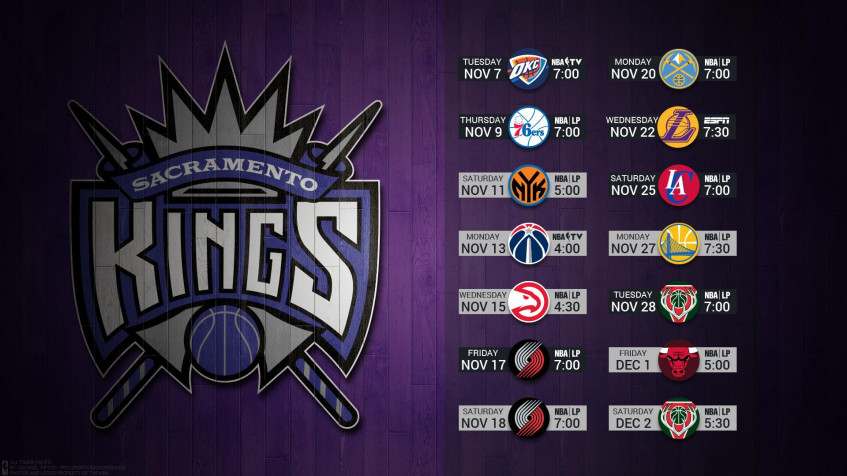 Sacramento Kings Full HD 1080p Wallpaper 1920x1080px