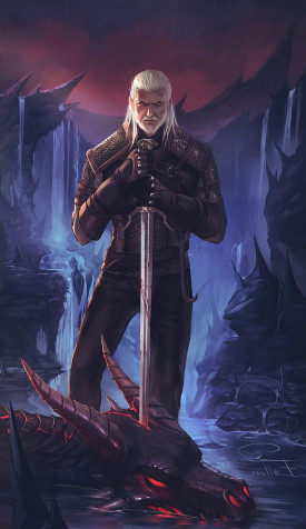 The Witcher 3 Wallpaper for iPhone 800x1381px