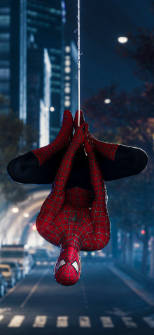 Dope Spider Man Mobile Wallpaper 1440x3116px