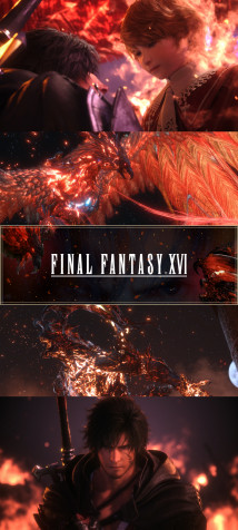 Final Fantasy 16 Phone Wallpaper 1080x2400px