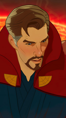 Cartoon Dr Strange 4k Phone Wallpaper 2160x3840px